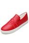 Slip On Couro Jorge Bischoff Monograma Vermelho - Marca Jorge Bischoff