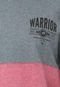 Camiseta Wave Giant Especial Com Capuz Cinza - Marca WG Surf