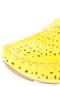 Mocassim Vizzano Lasercut Amarelo - Marca Vizzano