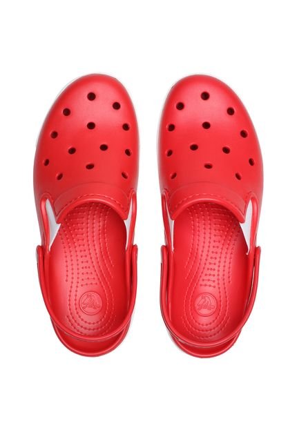 Sandália Crocs CitiLane Clog Vermelha - Marca Crocs