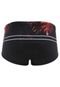 Sunga HD Boxer Estampada Preta - Marca HD