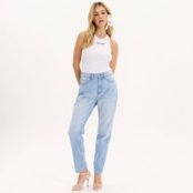 Calça Jeans Lança Perfume Luna Super High Ve25 Azul Feminino - Marca Lança Perfume