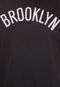 Camiseta New Era Game Piece Brooklyn Nets Preto - Marca New Era