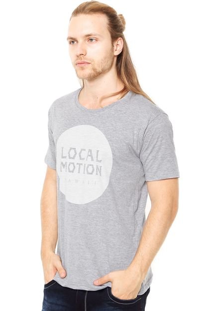Camiseta Local Motion Circle II Cinza - Marca Local Motion