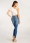 Calça Jeans Skinny Chapa Barriga Modeladora - Marca Lunender