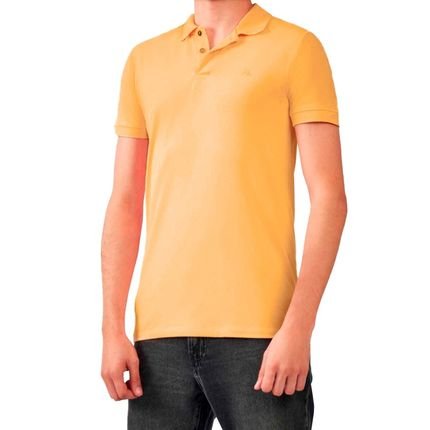 Camisa Polo Acostamento Classic IN23 Amarelo Masculino - Marca Acostamento