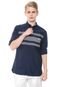 Camisa Tommy Hilfiger Reta Estampada Azul-marinho - Marca Tommy Hilfiger