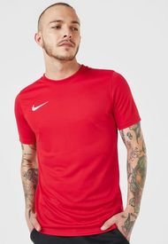 Camiseta Rojo-Blanco Nike Dri-Fit Club