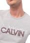 Camiseta Calvin Klein Jeans Skyline Cinza - Marca Calvin Klein Jeans