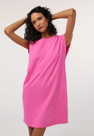 Vestidos Feminino Hering Rosa - Compre Já