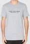 Camiseta Calvin Klein Jeans Lettering Cinza - Marca Calvin Klein Jeans