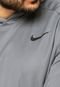 Moletom Nike Elite Hooded Shooter Cinza - Marca Nike