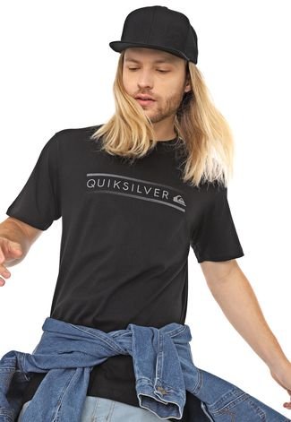 Camiseta Quiksilver Fills Preta
