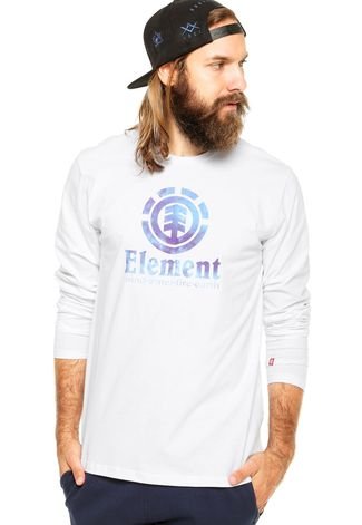 Camiseta Element Vertical Branca