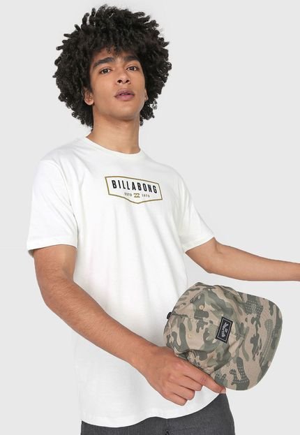 Camiseta Billabong General Off-White - Marca Billabong
