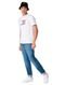 Camiseta Tommy Jeans Masculina RWB Centered Logo Branca - Marca Tommy Jeans