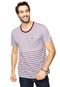 Camiseta RVCA Splash Vinho - Marca RVCA