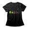 Camiseta Feminina Battery Life - Preto - Marca Studio Geek 