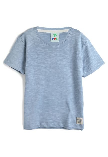 Camiseta PUC Menino Lisa Azul - Marca PUC