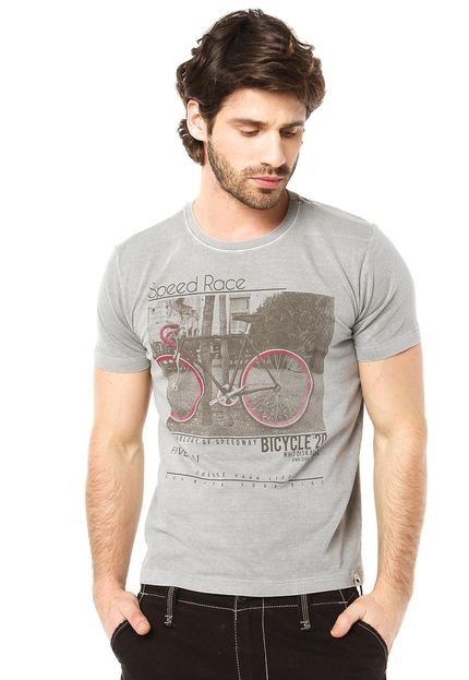 Camiseta FiveBLu Bike Cinza - Marca FiveBlu