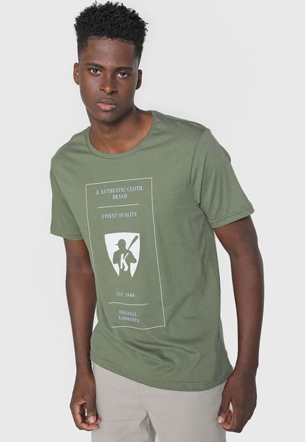 Camiseta Mr Kitsch Lettering Verde - Marca MR. KITSCH