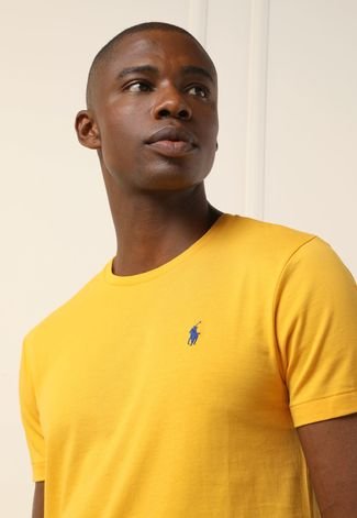 Camisa Polo Ralph Lauren Brasil Amarela - Compre Agora