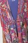Kimono Fila Alongado Summer Folhagem Roxo/Vermelho - Marca Fila