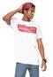 Camiseta Mitchell & Ness Box Log Branca - Marca Mitchell & Ness