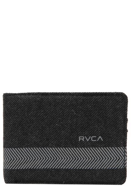 Carteira RVCA Selector Cinza/Preto - Marca RVCA