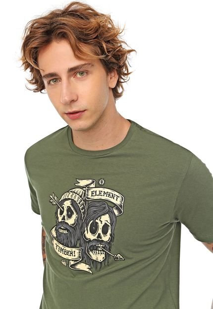 Camiseta Element Brothers Verde - Marca Element