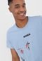 Camiseta Colcci Sun Vibes Azul - Marca Colcci