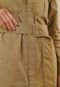 Vestido Chemise Lauren Ralph Lauren Midi com Cinto Bege - Marca Lauren Ralph Lauren