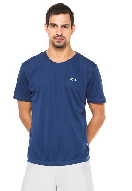 Camiseta Oakley Reta Logo Azul - Marca Oakley