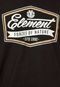 Camiseta Element Forces Of Nature Preta - Marca Element
