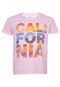 Camiseta FiveBlu California Rosa - Marca FiveBlu