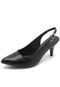 Scarpin Piccadilly Texturizado Preto - Marca Piccadilly