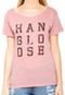 Camiseta Hang Loose Estampada Rosa - Marca Hang Loose