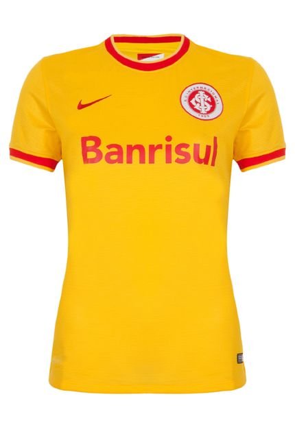 Camisa Nike Internacional III Feminina Torcida Amarela - Marca Nike