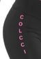 Legging Colcci Fitness Lettering Neon Preta - Marca Colcci Fitness