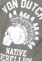Camiseta Von Dutch Native Rebellion Cinza - Marca Von Dutch 
