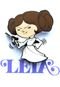 Mini Luminária 3D Light FX Star Wars Princesa Leia - Marca 3D Light FX