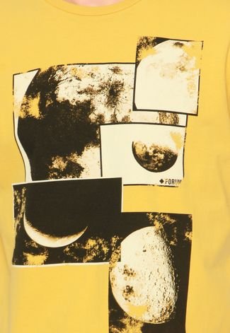 Camiseta Forum Estampa Amarelo