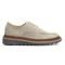 Sapato Brogue Oxford Masculino Couro Premium Tratorado Camurça Areia - Marca Mr Light