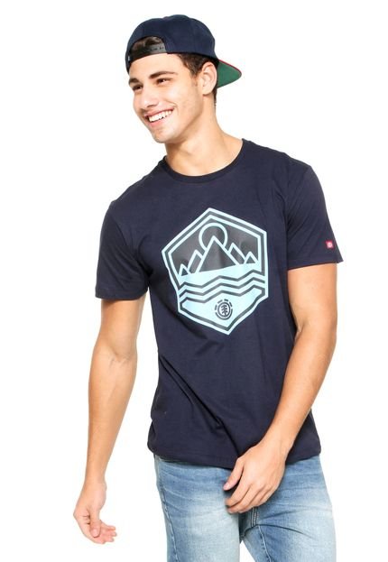 Camiseta Element San Juan Azul-Marinho - Marca Element