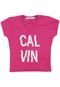 Blusa Calvin Klein Kids Infantil Lettering Pink - Marca Calvin Klein Kids