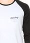 Camiseta Billabong Halfway Branca/Preta - Marca Billabong