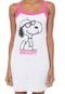 Camisola Snoopy Estampada Cinza/Pink - Marca Snoopy