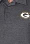 Camisa Polo New Era Big Packers Cinza - Marca New Era
