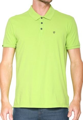 Camisa Polo Ellus Slim Verde