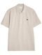 Polo Lacoste Masculina Classic Fit Mescla Areia - Marca Lacoste